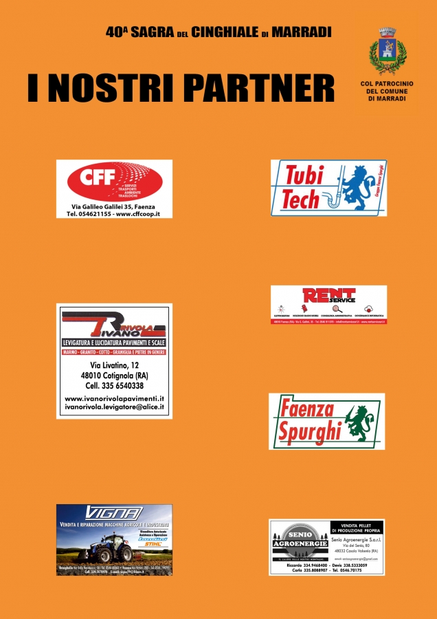 Sagra del cinghiale partner 2024